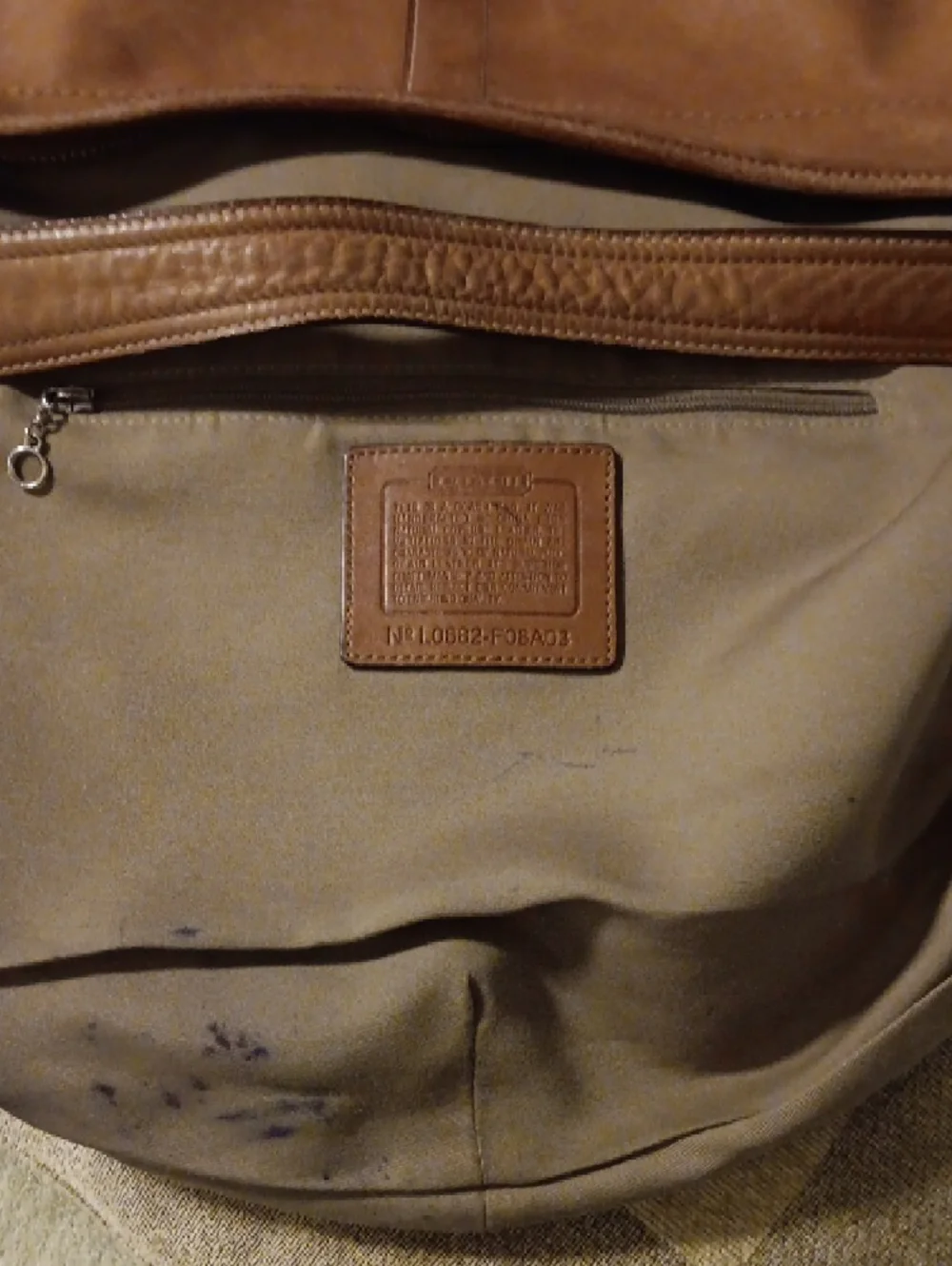 COACH Soho Hobo In Chestnut - Picture 8 of 10